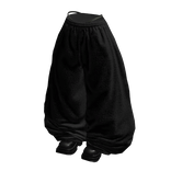 Fade Balloon Sweatpants (Black Khaki)