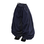 Fade Balloon Sweatpants (Dark Blue Black)
