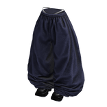 Fade Balloon Sweatpants (Dark Blue White)