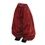 Fade Balloon Sweatpants (Red Black)