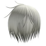 Faded Black Tips Long Vkei Anime Emo Hair