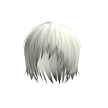 Faded Black Tips Unkept Vkei Goth Emo Hair