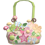 fairycore shoujo vintage heisei floral purse