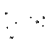 Falling Snowflake Aura