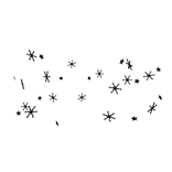 Falling Snowflake Aura