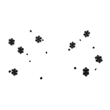 Falling Snowflake Aura