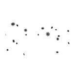 Falling Snowflake Aura