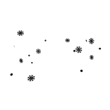 Falling Snowflake Aura