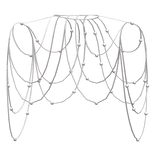 fancy chain on shoulder