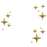 Fancy Face Bling - gold