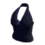 Fancy Halter Top (Blue)