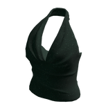 Fancy Halter Top (Dark Green)