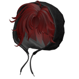 Fancy Red Messy Hair & Hoodie