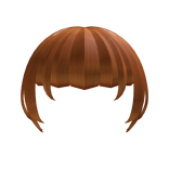 Fanged Bangs [Ginger Orange]