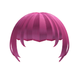Fanged Bangs [Hot Pink]