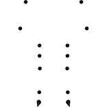 fangs + face dermal + anti eyebrow + more piercing