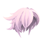 Fantasy Anime Warrior Pastel Pink Hair