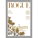 Fashion Magazine Cover Frame [Amber]