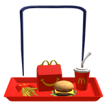 Fast Food McDonald Tray