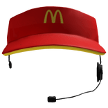 Fast Food Mcdonals Worker Visor