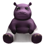 Fat Poopy Stain Hippo