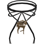 Fawn Necklace Black + Gold