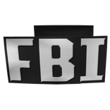 FBI B/W Vest Patches
