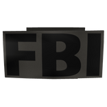 FBI Ranger Green Vest Patches