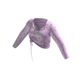 [FDDUGC]Floral Crop Top(pink)