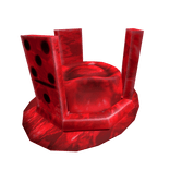 Fedora + Domino Crown [RED👑🔴]