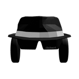 Fedora + Shades + Headphones Black