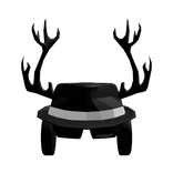 Fedora+Clockworks+Antlers Black