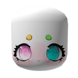 Feminine Chibi Easter Face White Skintone