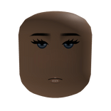 Feminine Face w Blue Eyes