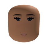 Feminine Face w Blue Eyes