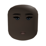 Feminine Face w Blue Eyes