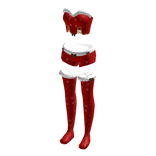 Festive Holiday Christmas Elf Set (Crimson Red)