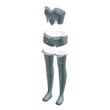 Festive Holiday Christmas Elf Set (Icy Blue)