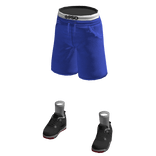 Blue Shorts PSD Underwear W/ Jord 4