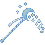 Fido's Baby Blue 8-Bit Scythe