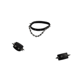 Choker and spiked cuffs (Woman 3.0)