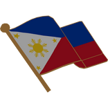 Filipino Flag Pin