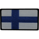 Finland Flag Patch, Full Colour