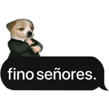 fino senores globo de texto spanish meme text