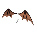 Fire Bat Shape's wings&tail
