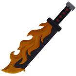 Fire Fury Breathing Demon Slaying Sword Katana