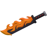 Fire Fury Breathing Demon Slaying Sword Katana