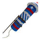 Firework Rocket of American 4th July