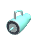 Holdable Cyan Water Bottle