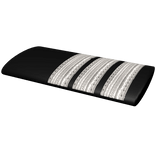 First Officer Pilot Stripes Silver [Left]